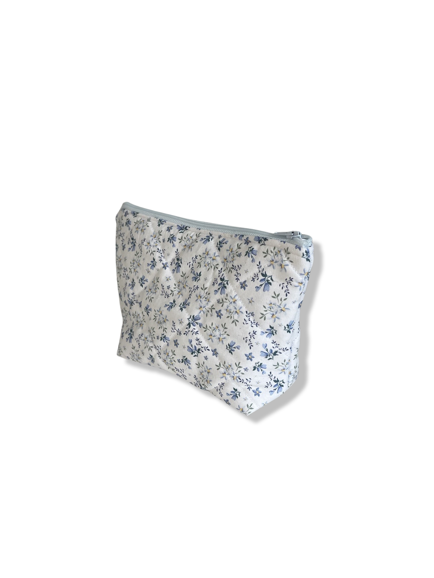 Aqua Petals - Small Pouch