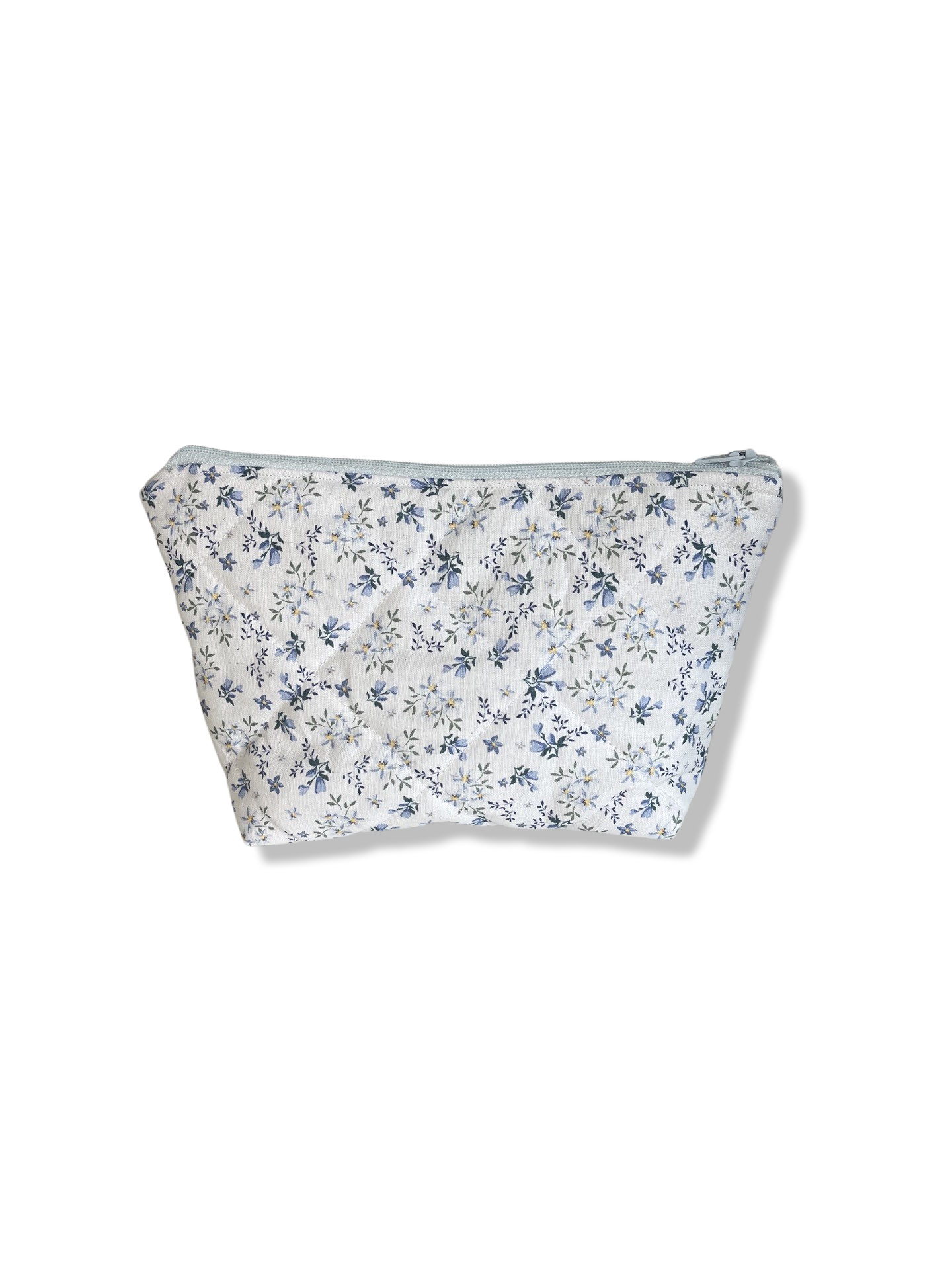 Aqua Petals - Small Pouch